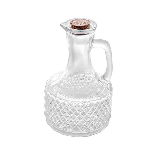 Garrafa para Azeite de Vidro com Rolha 370ml - Coliseu