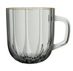 Jogo de 6 Canecas Cristal Fumê Refinatto 280ml - Full Fit