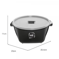 Pote Multiuso Premium 2L Preto - Uz