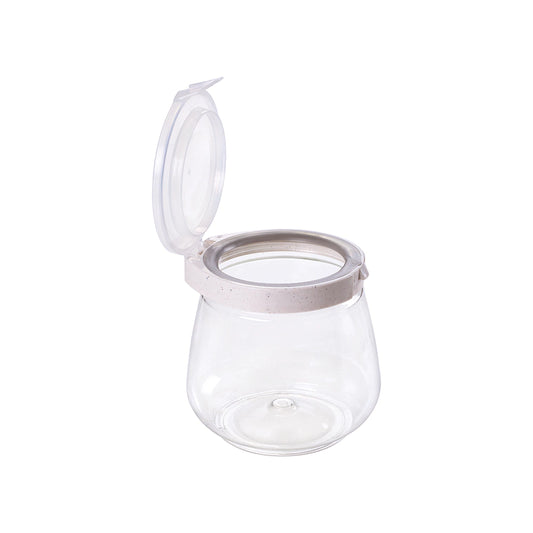 Pote Transparente Flip 1,1L - Plasútil