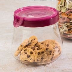 Pote Transparente Flip 1,1L - Plasútil