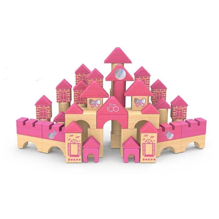 Brincando de Engenheiro Castelo das Princesas Disney 88 Peças - Xalingo