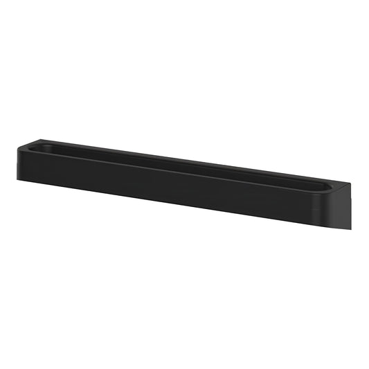 Toalheiro de Parede P/Banheiro  Preto - Martiplast
