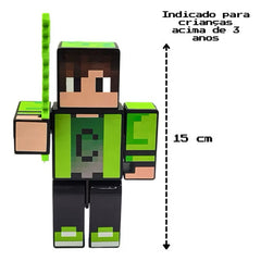 Boneco Cadres com 3 Acessórios 15 Cm - Algazarra