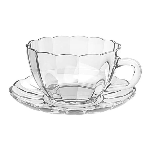 Jogo de Xicaras de Chá Peach 240ml - Hauskraft